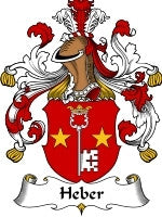 Heber coat of arms family crest download