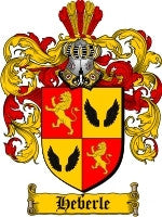 Heberle coat of arms family crest download