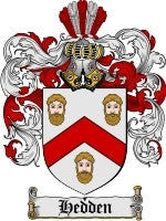 Hedden coat of arms family crest download