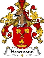 Hedemann coat of arms family crest download