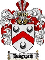 Hedgepeth coat of arms family crest download