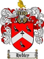 Hedley coat of arms family crest download