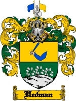 Hedman coat of arms family crest download
