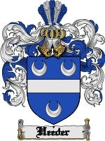 Heeder coat of arms family crest download