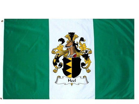 Heel family crest coat of arms flag