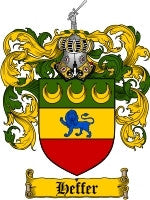 Heffer coat of arms family crest download