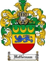 Heffernam coat of arms family crest download