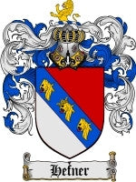 Hefner coat of arms family crest download