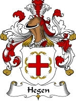 Hegen coat of arms family crest download
