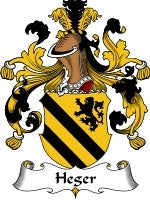 Heger coat of arms family crest download