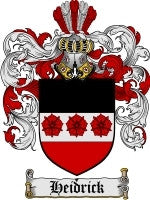 Heidrick coat of arms family crest download
