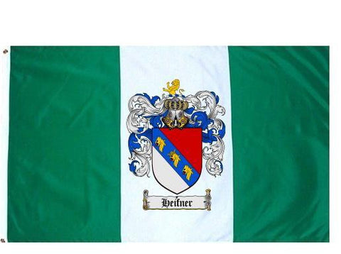 Heifner family crest coat of arms flag