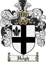 Heigh coat of arms family crest download