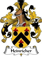 Heinricher coat of arms family crest download