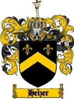 Heizer coat of arms family crest download