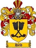 Held coat of arms family crest download