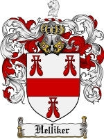 Helliker coat of arms family crest download