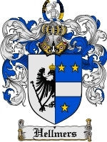 Hellmers coat of arms family crest download