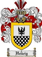 Helwig coat of arms family crest download