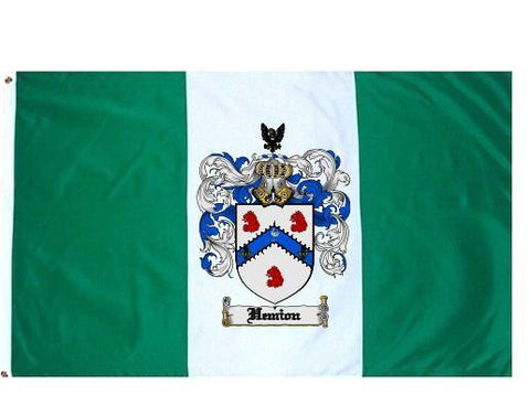 Hemion family crest coat of arms flag