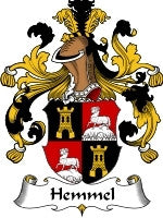 Hemmel coat of arms family crest download