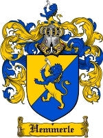 Hemmerle coat of arms family crest download