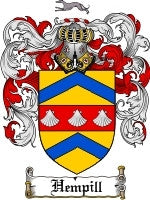 Hempill coat of arms family crest download
