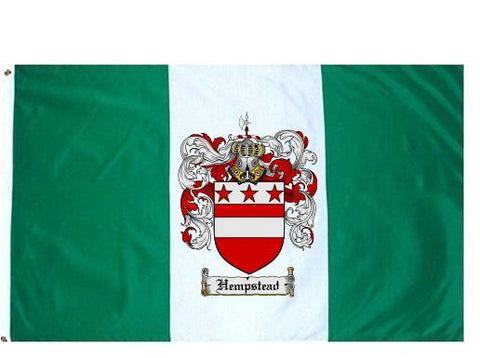 Hempstead family crest coat of arms flag