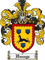 Henage coat of arms family crest download