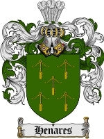 Henares coat of arms family crest download