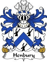 Henbury coat of arms family crest download