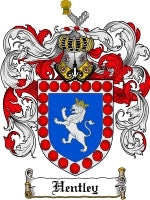 Hentley coat of arms family crest download