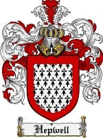 Hepwell coat of arms family crest download