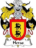 Heras coat of arms family crest download