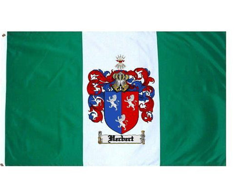 Herbert family crest coat of arms flag