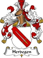 Herdegen coat of arms family crest download