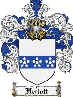 Heriott coat of arms family crest download
