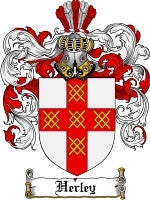 Herley coat of arms family crest download