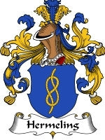 Hermeling coat of arms family crest download