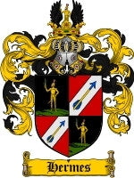 Hermes coat of arms family crest download