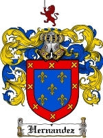 Hernandez coat of arms family crest download