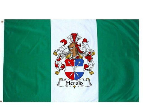 Herold family crest coat of arms flag