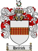 Herrick coat of arms family crest download