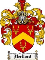 Hertford coat of arms family crest download
