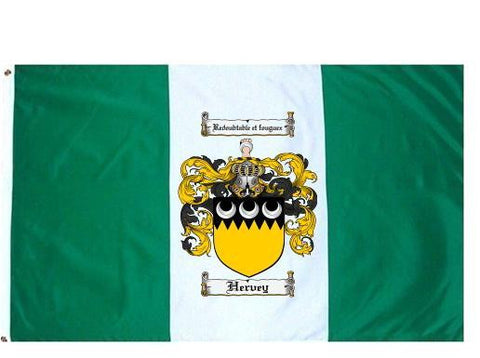 Hervey family crest coat of arms flag
