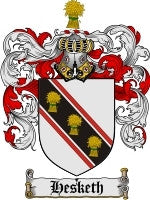 Hesketh coat of arms family crest download