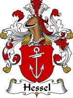 Hessel coat of arms family crest download