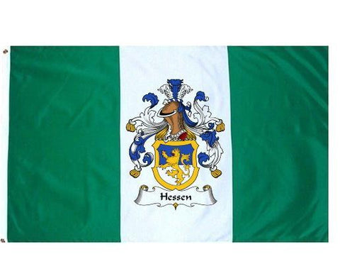 Hessen family crest coat of arms flag