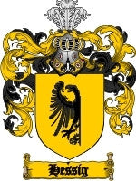 Hessig coat of arms family crest download