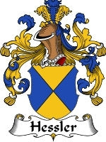 Hessler coat of arms family crest download